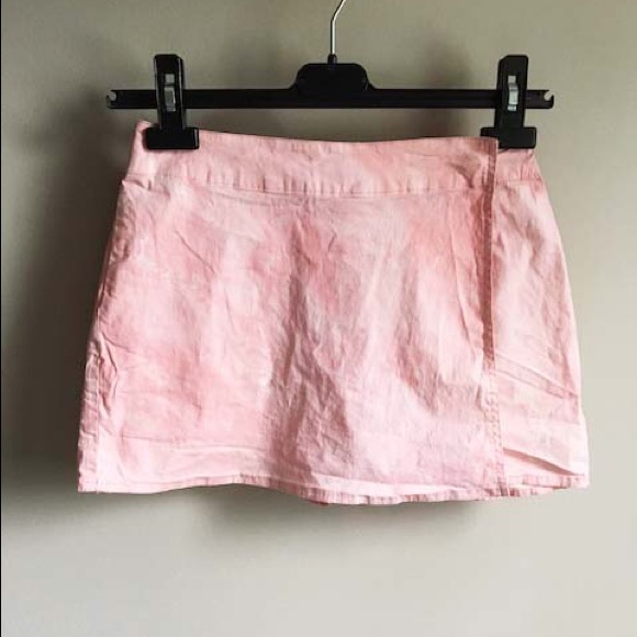PACIFIC TRAIL Pink Acid Wash Skorts - Picture 1 of 11